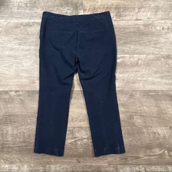 Ann Taylor Signature Navy Blue Capri Dress Pants Size 4p - Picture 3 of 4